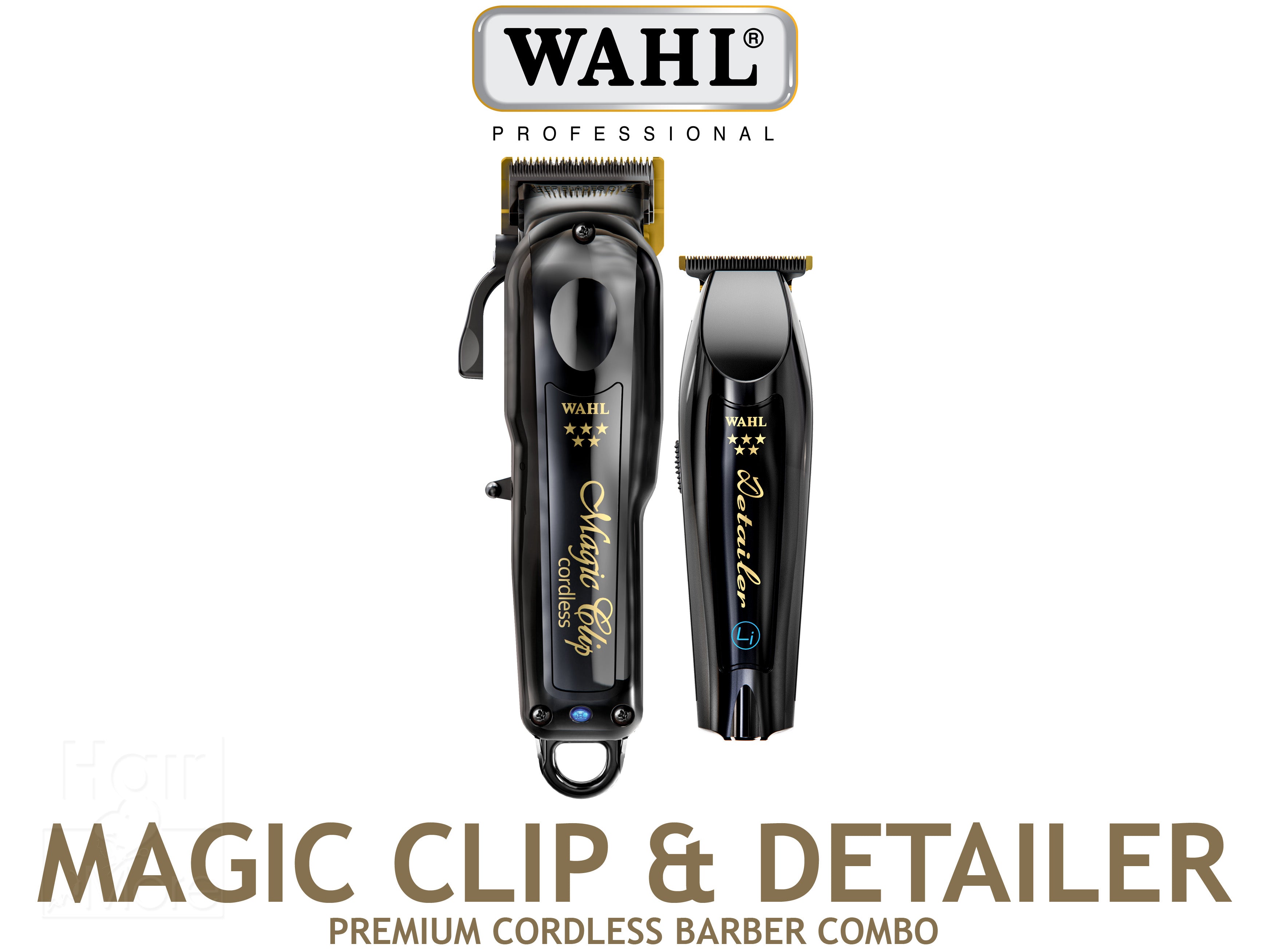 WAHL Professional 5 Star Series, Black Magic Clip & Detailer Li