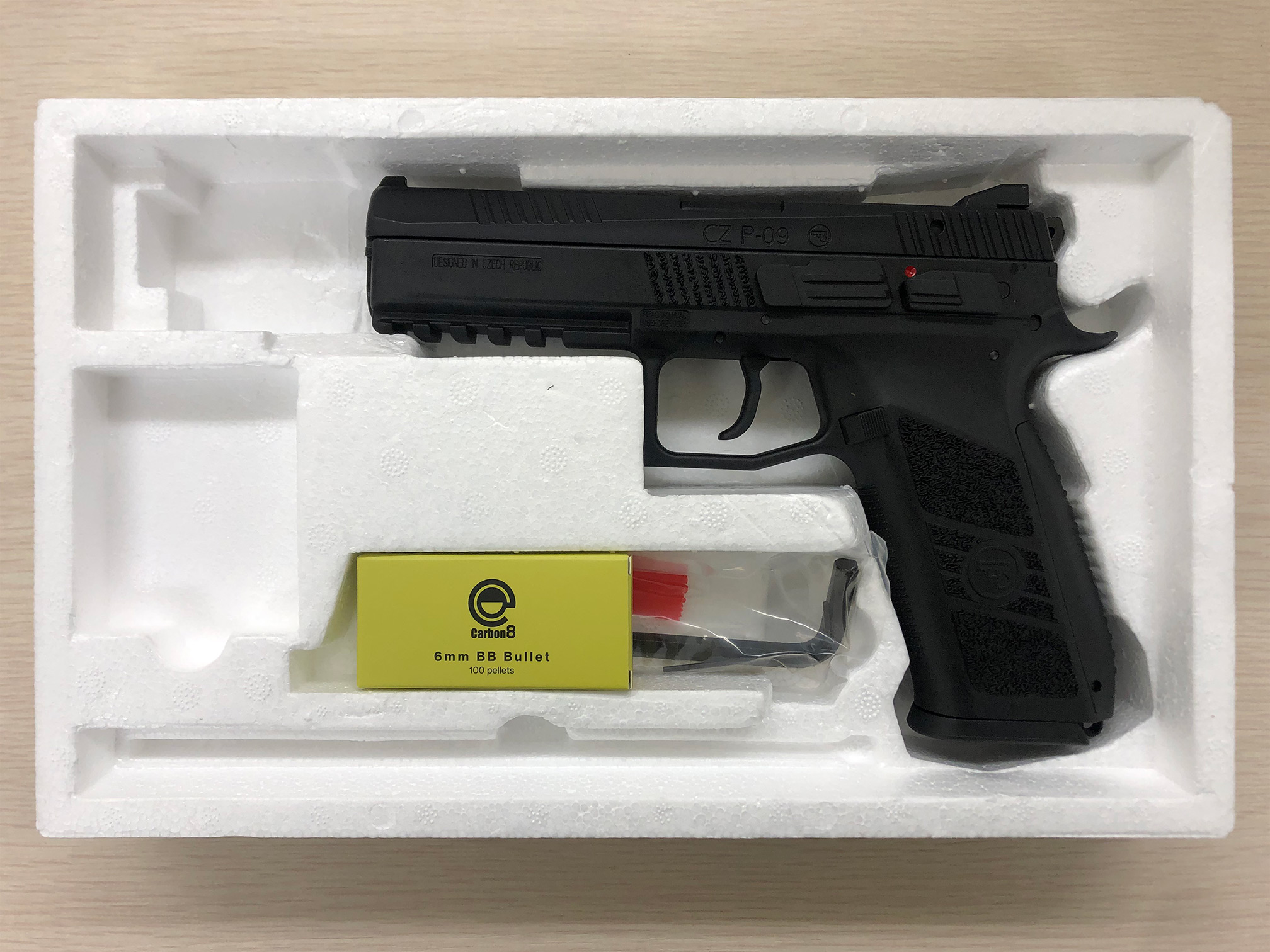 Carbon8 CZ P09 CO2ブローバック レビュー