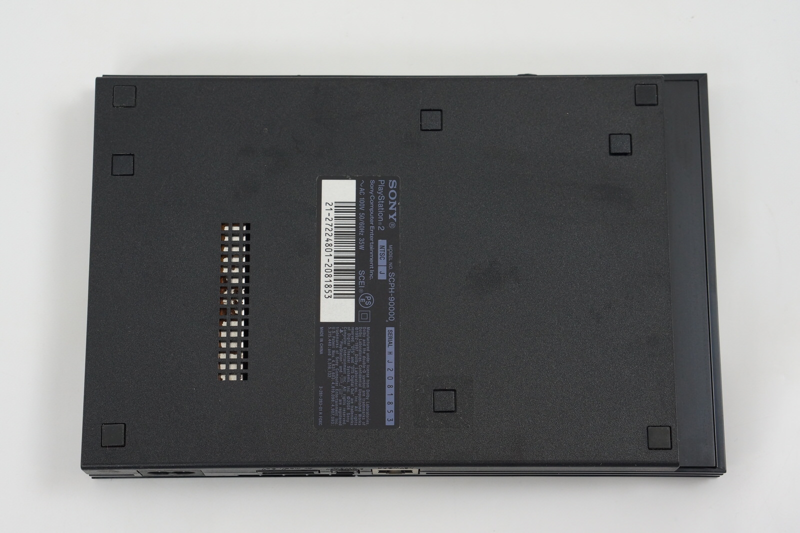 PS2 Slim Console Black SCPH-90000 CB NTSC-J Tested System