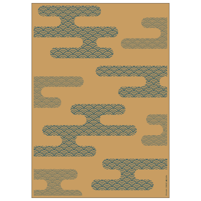 錆ニック 気化性防錆紙 鉄・非鉄用 刃物用 青海波｜HISAGO ヒサゴ株式