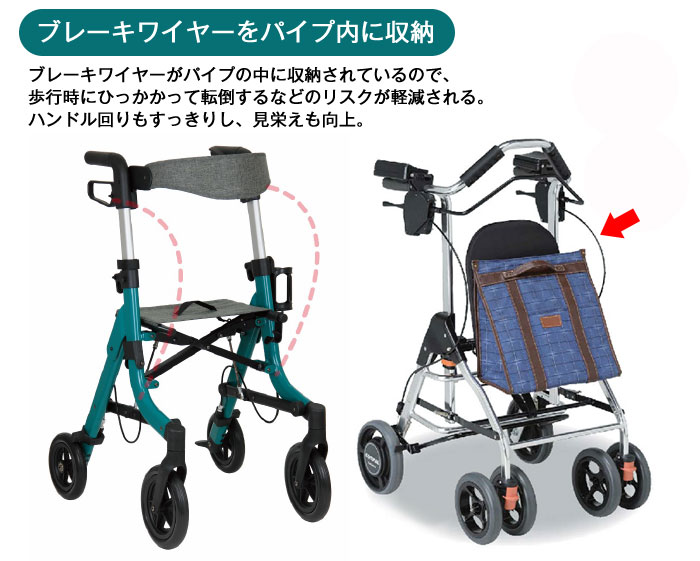 幸和製作所】歩行車 テイコブマルシェ WAW24 | 手押し車 通販の