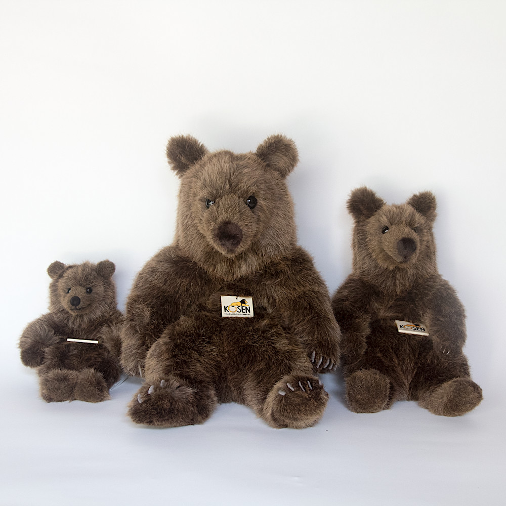 4600 ソフトブラウンベア（大）：おもちゃ：百町森