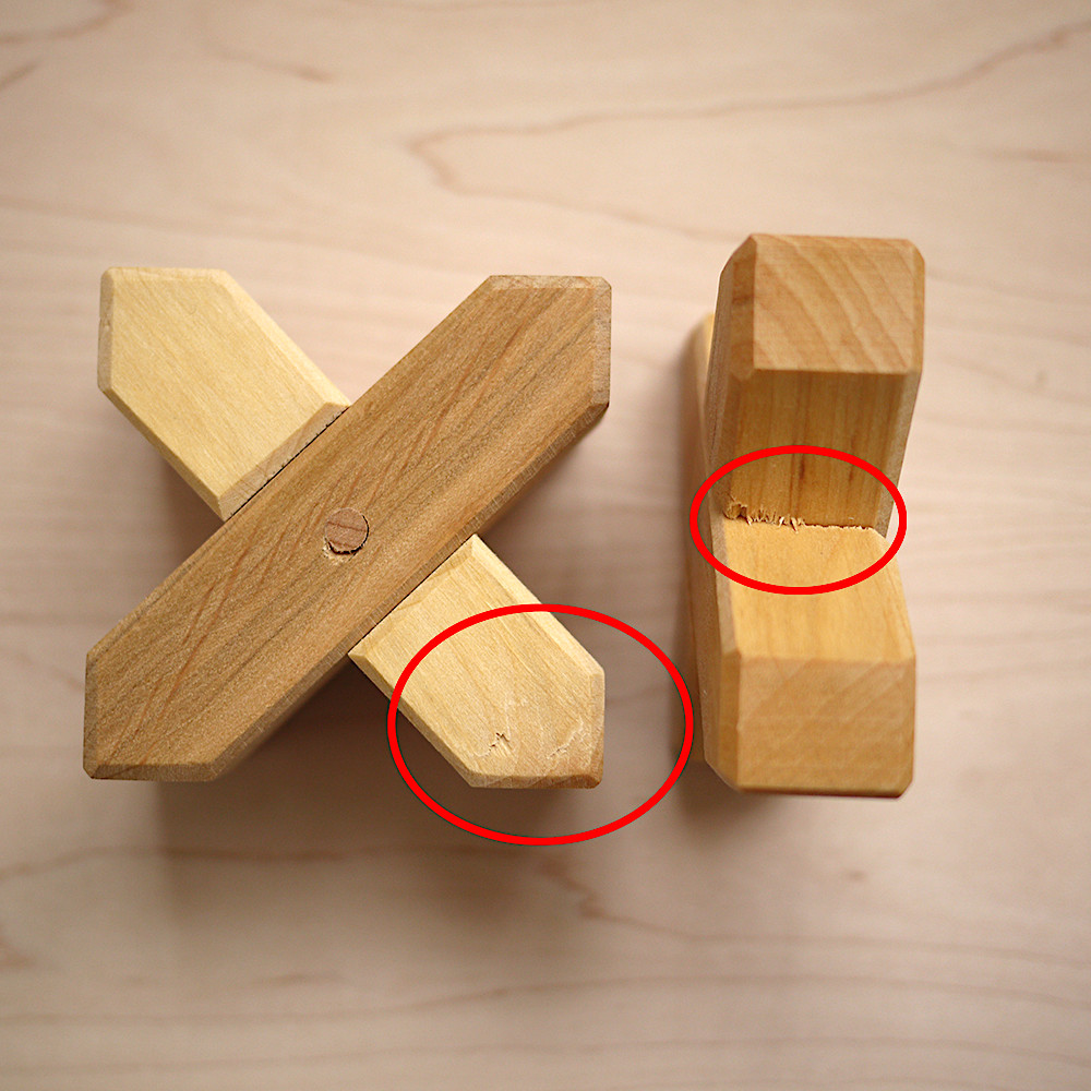 Xブロック 48PCS：おもちゃ：百町森