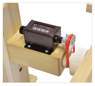 かせ上げ台（並・130cm巾）回転計付【-手織りの道具屋-稲垣機料】