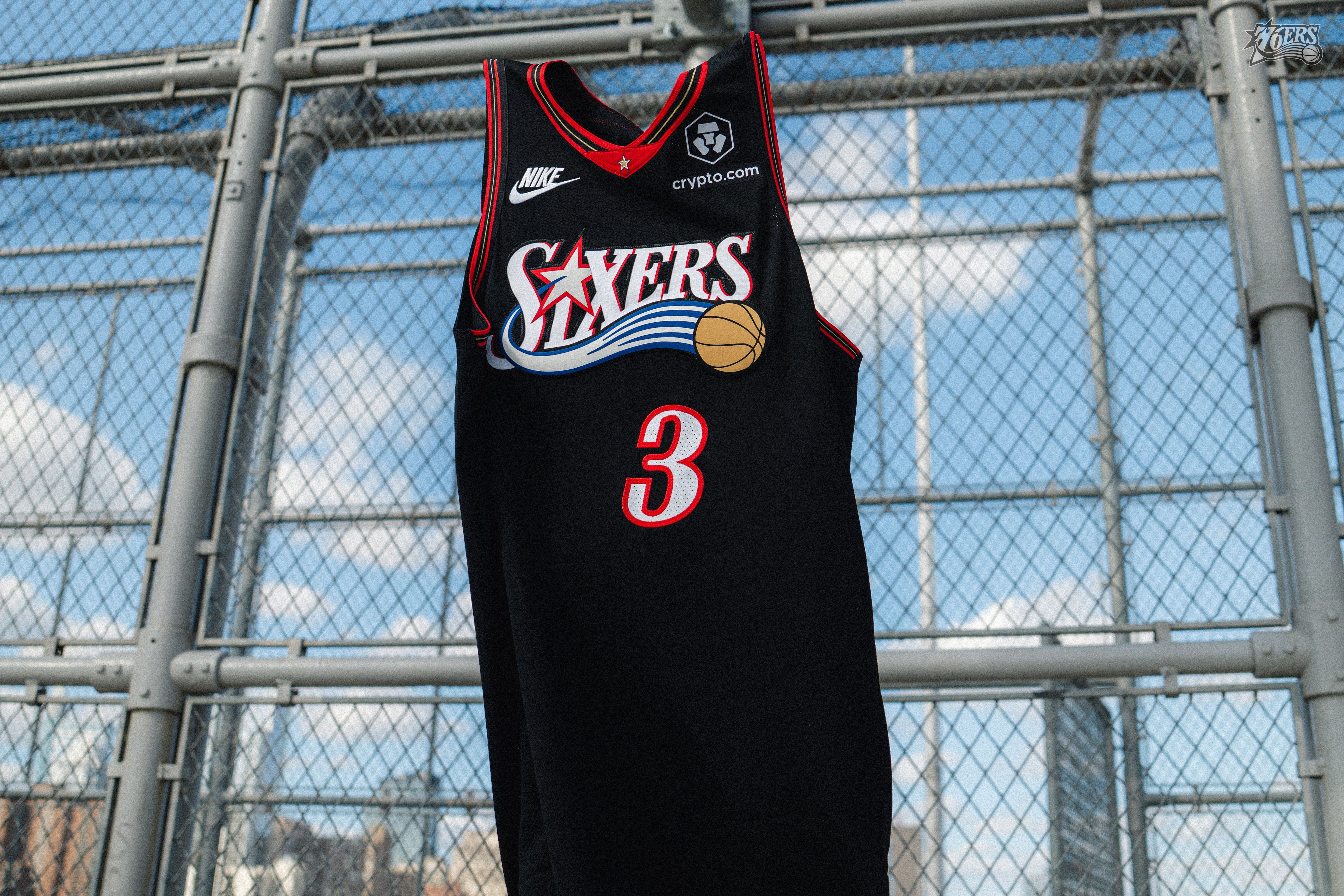 Sixers unveil black jerseys to mark 25th anniversary of 2001