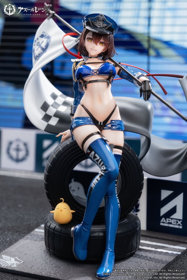 アズレン』レースクイーン衣装の「ボルチモア」フィギュア登場！原液