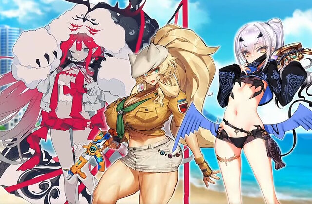 はいむらきよたか氏が『FGO』水着メリュ子、バーゲスト、バーヴァン