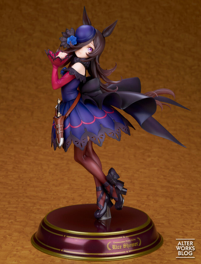 憂い顔で振り向く一瞬を表現した『ウマ娘』ライスシャワーフィギュア