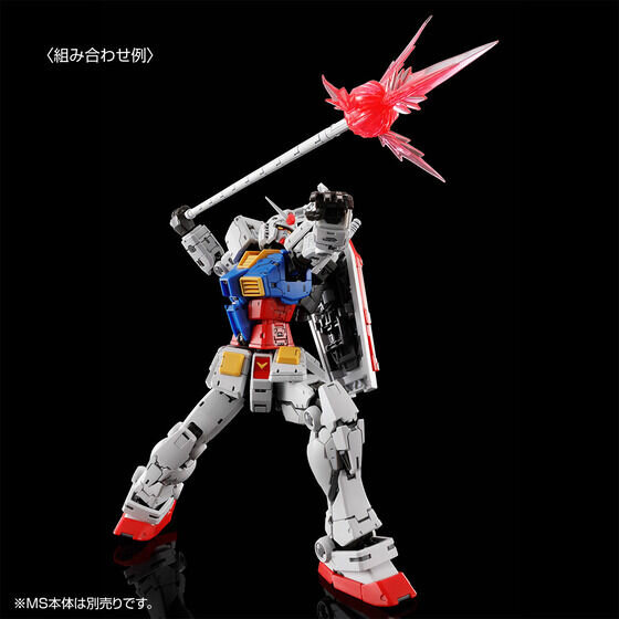 ガンプラ「RG RX-78-2 ガンダム Ver.2.0」用武器セットに再入手の