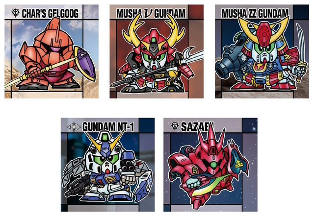 懐かしのシール付き「元祖SDガンダムスナック」が発売！νガンダムや