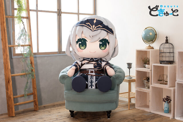 ホロライブ」兎田ぺこら、宝鐘マリンら4人の超特大ぬいぐるみ「どきゅ