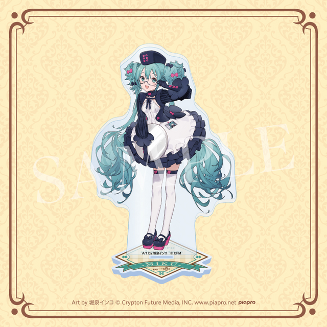 めがね×カフェ”が可愛い過ぎる！「初音ミク」グッスマくじ発売決定