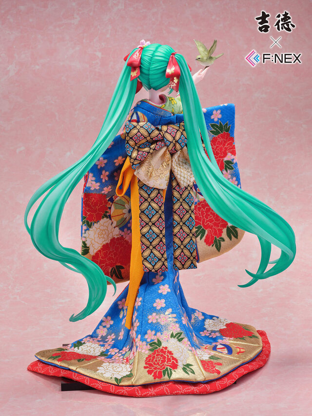 お値段約20万円の「初音ミク」日本人形フィギュアが可憐で美しい