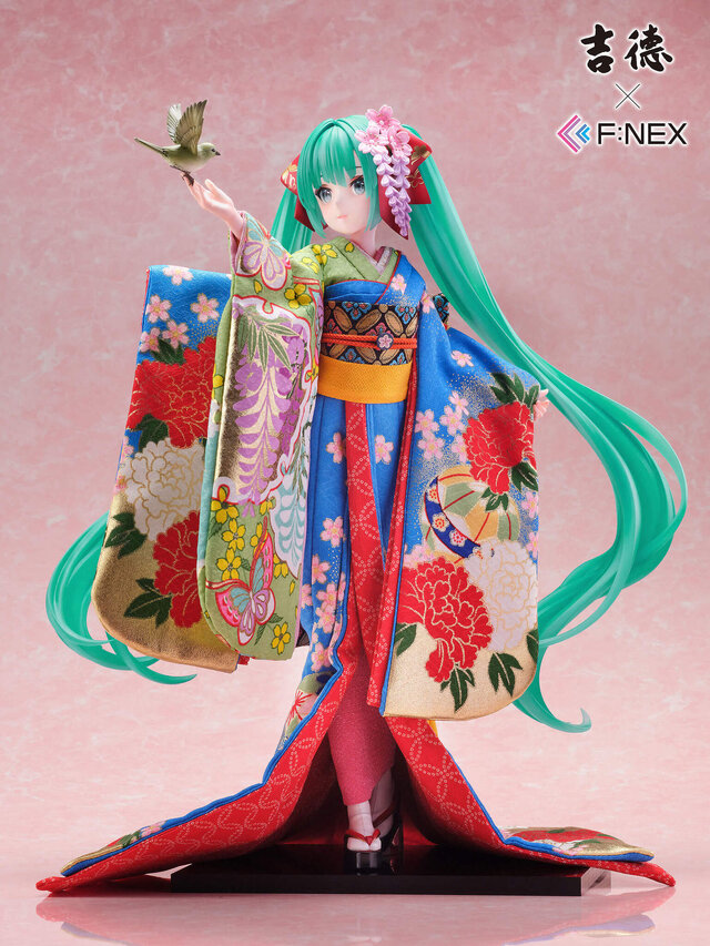 お値段約20万円にも納得！「初音ミク」日本人形フィギュアが可憐で