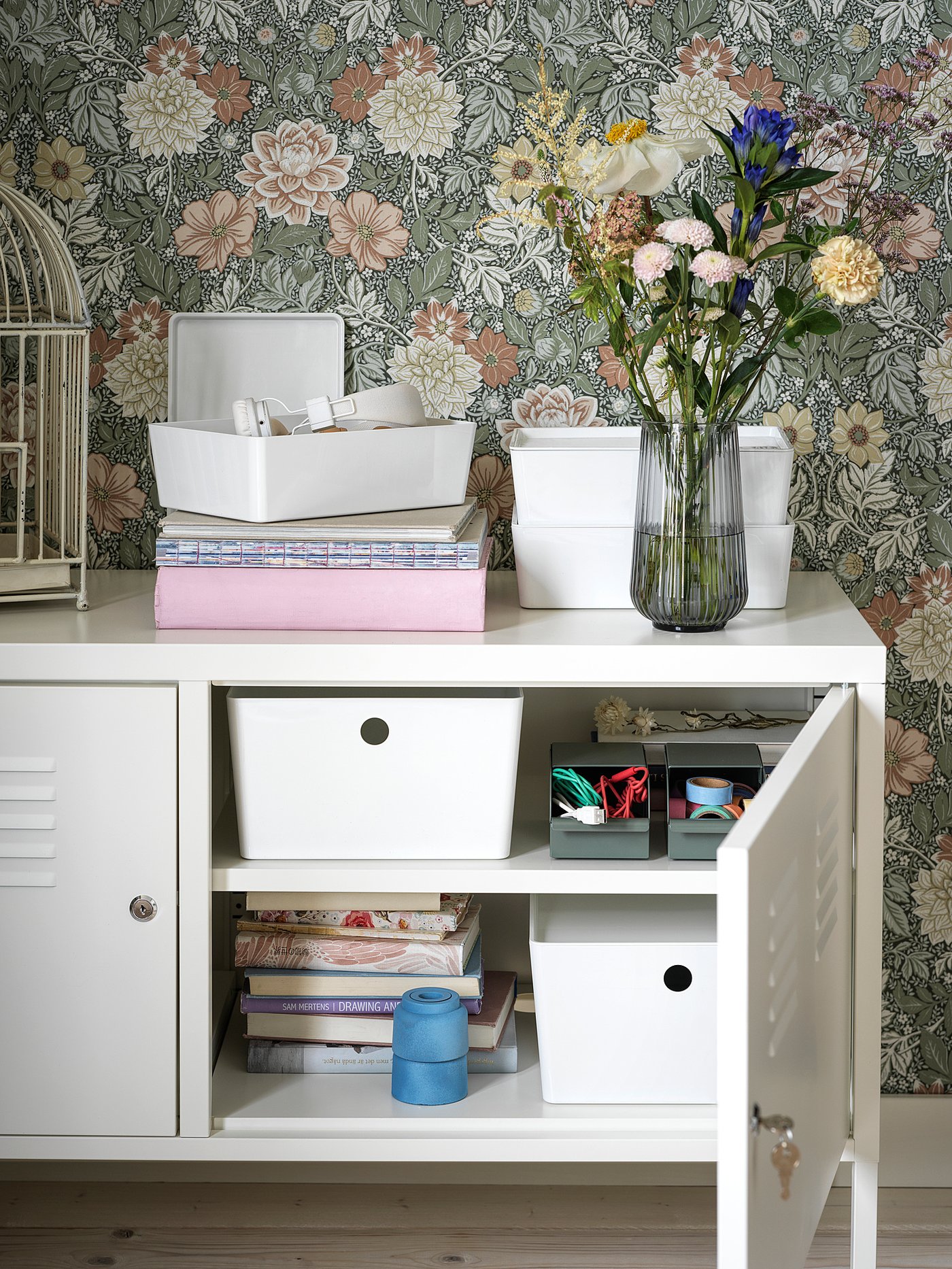 IKEA PS キャビネット, ホワイト, 119x63 cm - IKEA