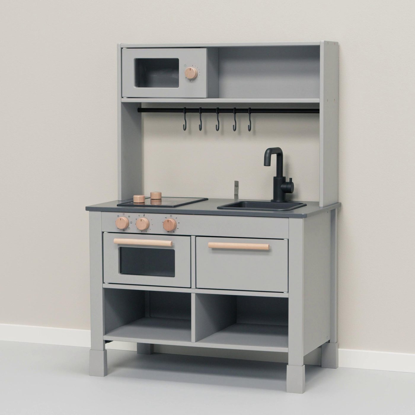 SILLTRUT スィルトルト おままごとキッチン, グレー, 68x40x100 cm - IKEA