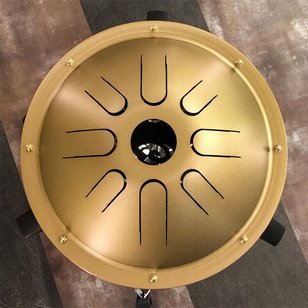 喜楽器ガンクドラム GANK2mini [スチールタングドラム/専用ケース付属