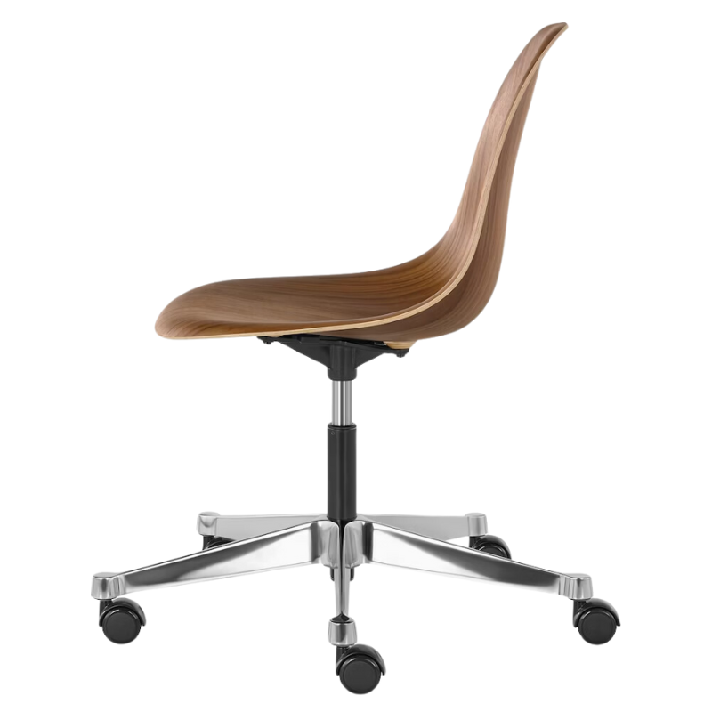 Eames Molded Plywood Task Side Chair by Herman Miller | Illuminée