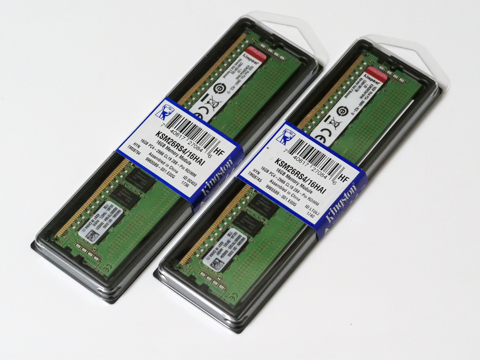 Kingston DDR4 2666(PC4-20800) 16GB ECC Registered DIMM KSM26RS4