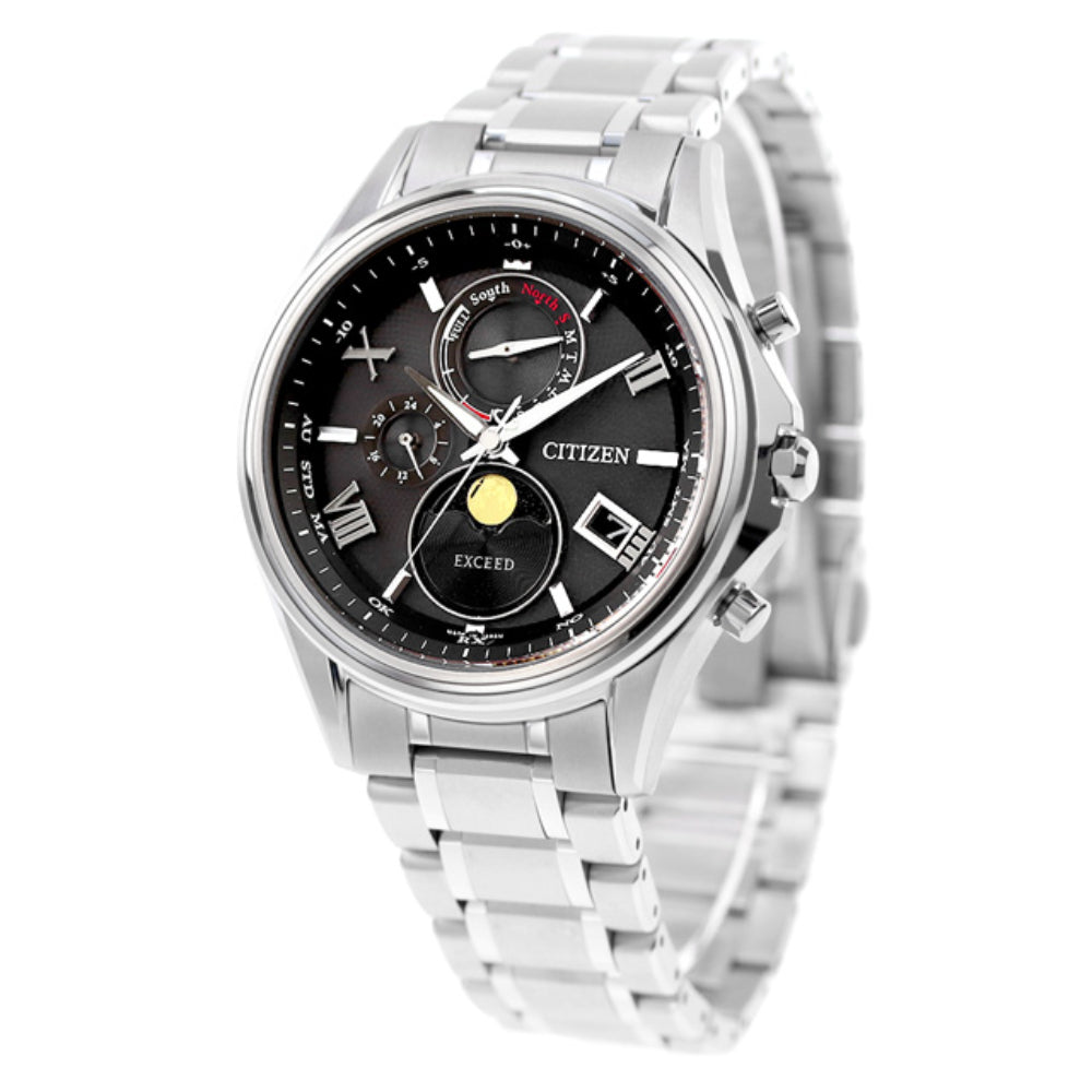 Citizen Men's EXCEED Solar-Powered Radio-Controlled Direct Flight