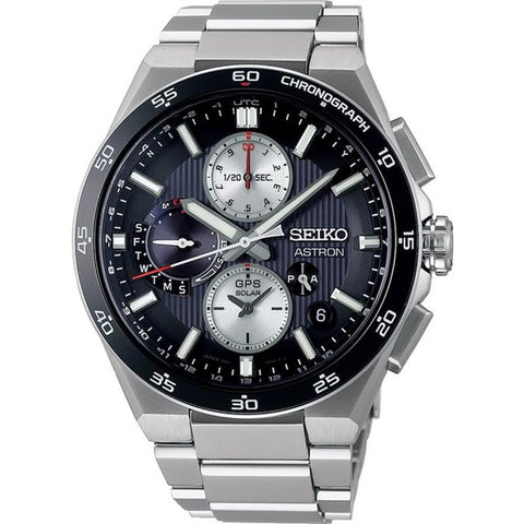 Seiko Astron SBXC151/SSH151 Solar GPS Satellite Radio Dual Time