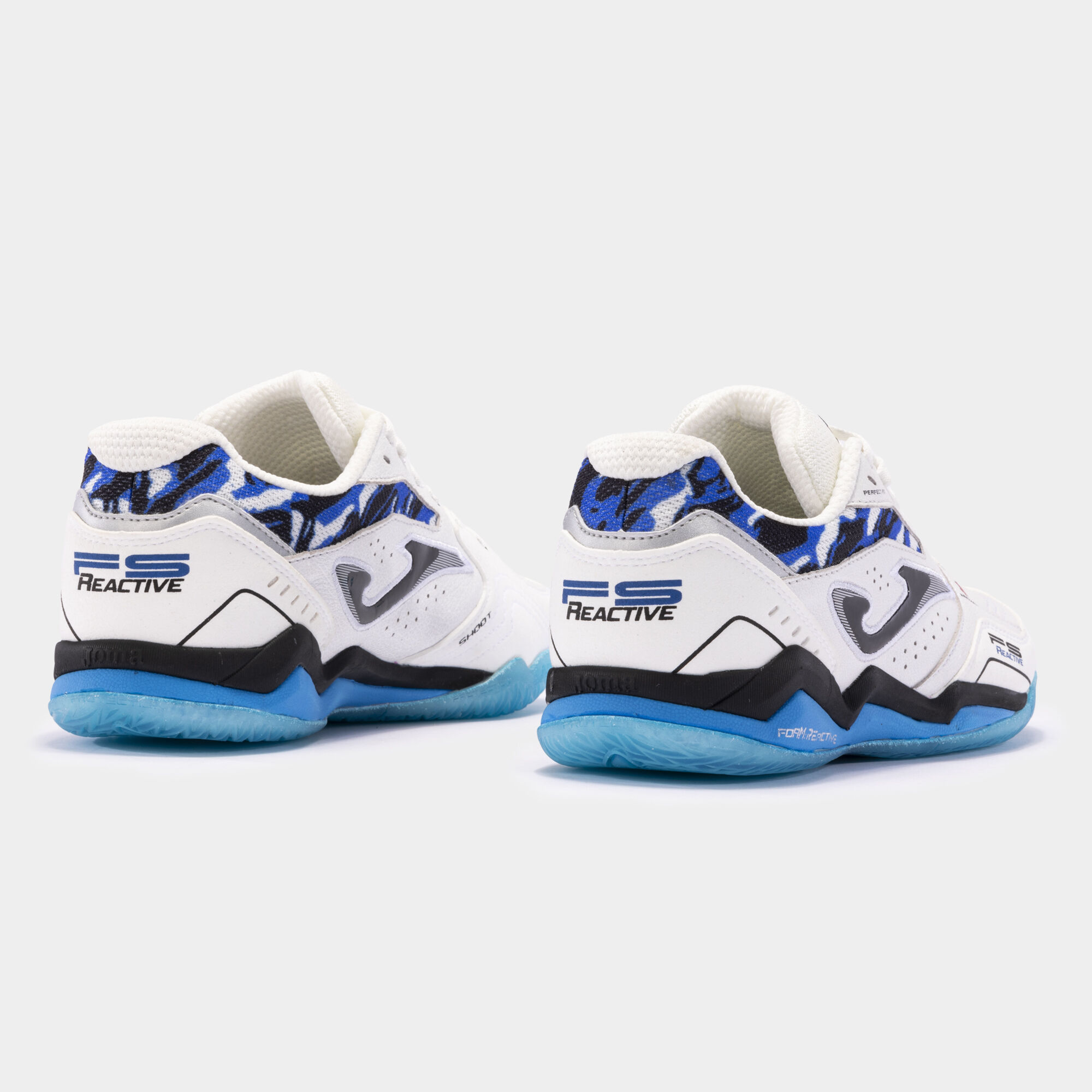Futsal shoes Fs Reactive 24 indoor white royal blue | JOMA®
