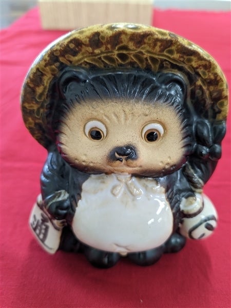 JAこうか】朝宮近江銘茶・信楽焼狸（貯金箱）セット: 近江の味彩