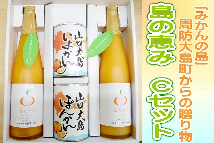 島の恵み♪ Cセット (3種): 正直やまぐち|【JAタウン】産地直送