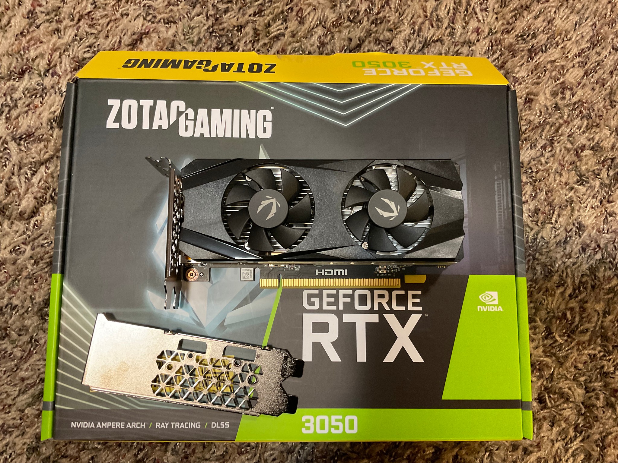 Zotac RTX 3050 6gb low profile | Jawa