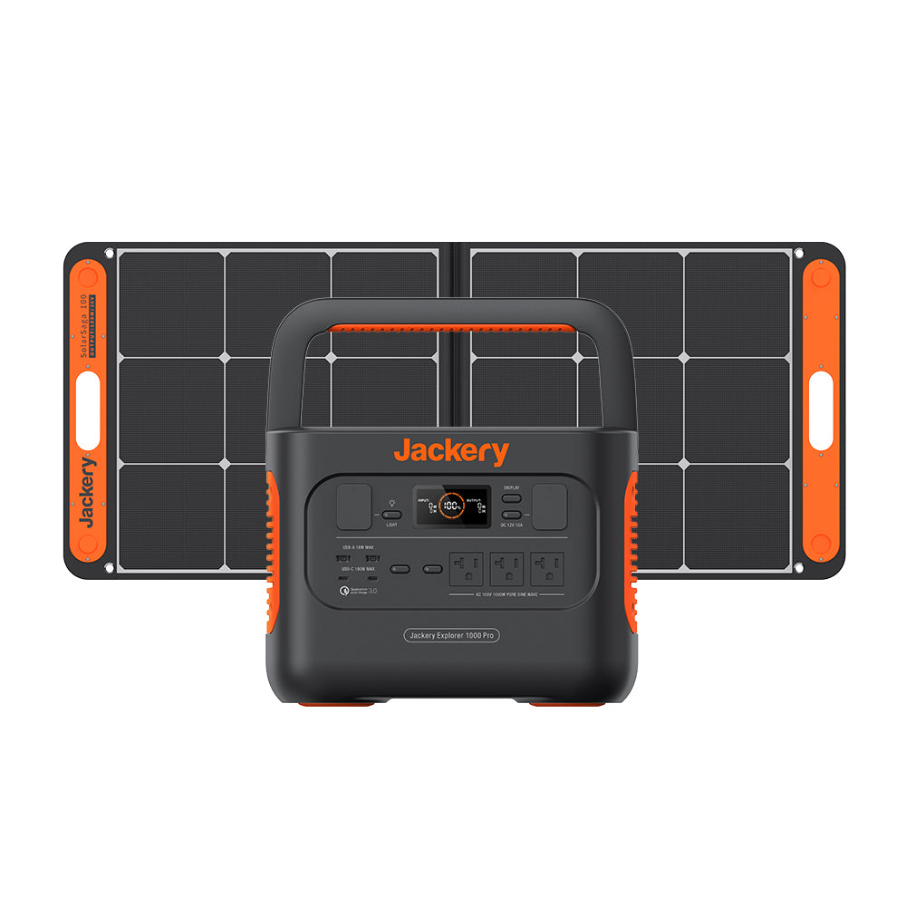 Jackery Solar Generator 1000 Pro 100Wポータブル電源ソーラーパネル