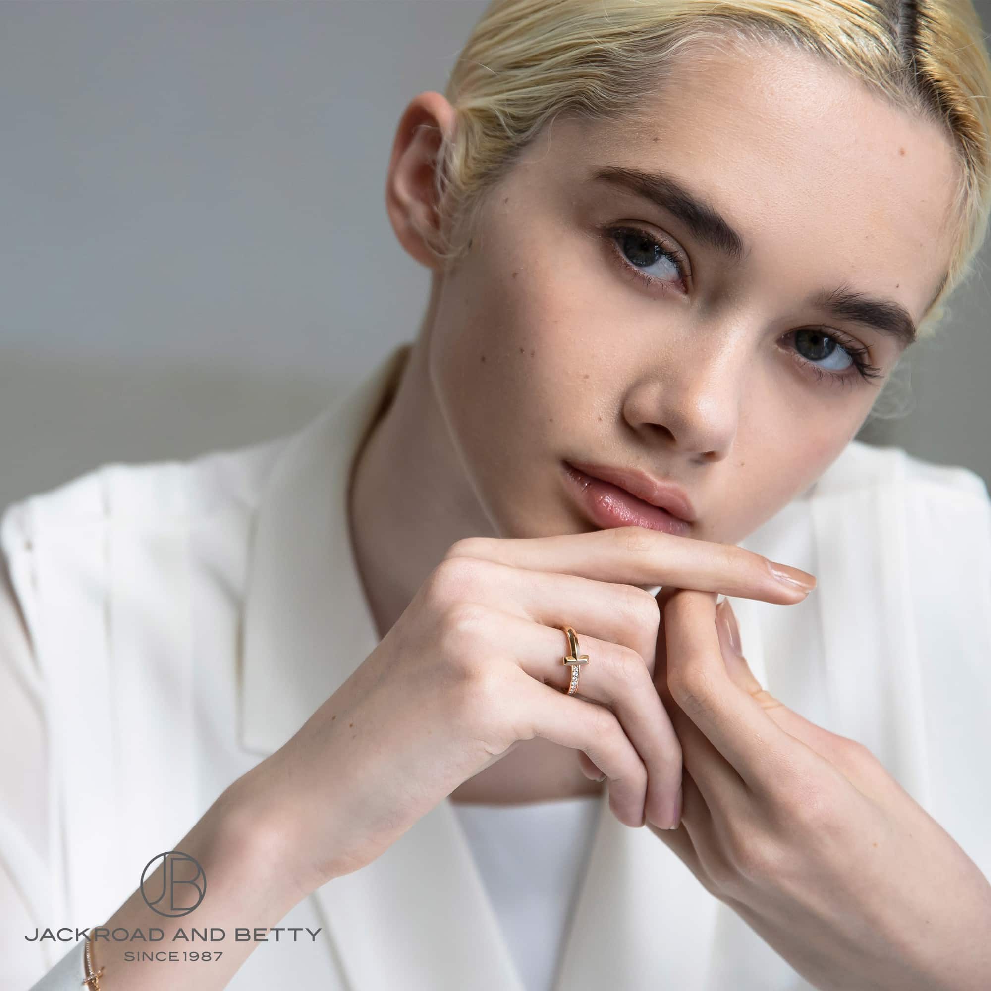 Tワン ナロー ダイヤモンド リング RG[] T1 Narrow Diamond Ring