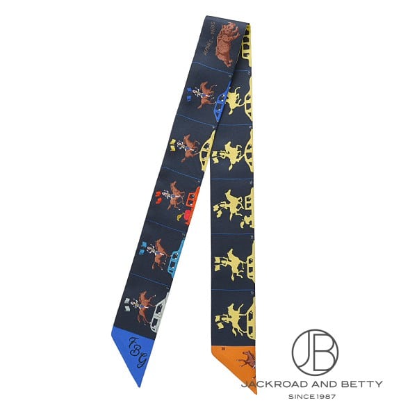 ツイリー エルメス・パラード ブラック 黒[H064150S 03] Twilly Hermes