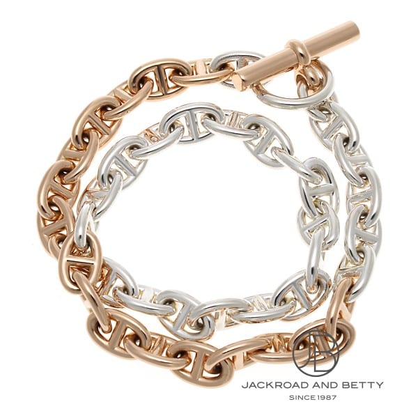 シェーヌ・ダンクル ブレスレット PM ドゥブルトゥール 40コマ