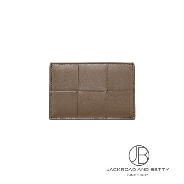 カセット クレジット カードケース ブラウン 茶[742693 VCQC4 2560