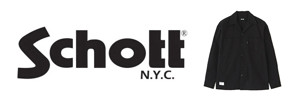 Schott ショット 長袖|フランネル|オープンカラーシャツ『LS NEL SHIRT