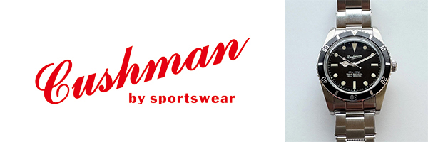 CUSHMAN クッシュマン 限定|Made in Japan|VAGUE WATCH Co.|ダイバーズ