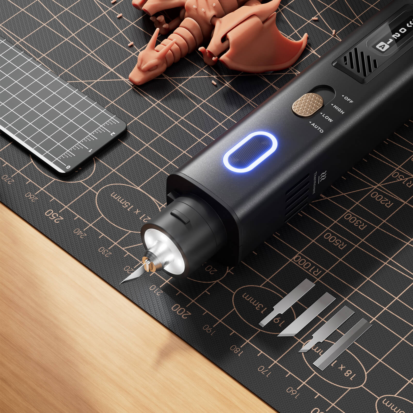 JM-Y10 Handheld Ultrasonic Cutter Knife & Polisher for DIY - Jakemy