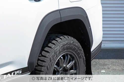 JAOS オーバーフェンダー type-S 塗装品 タフブラック