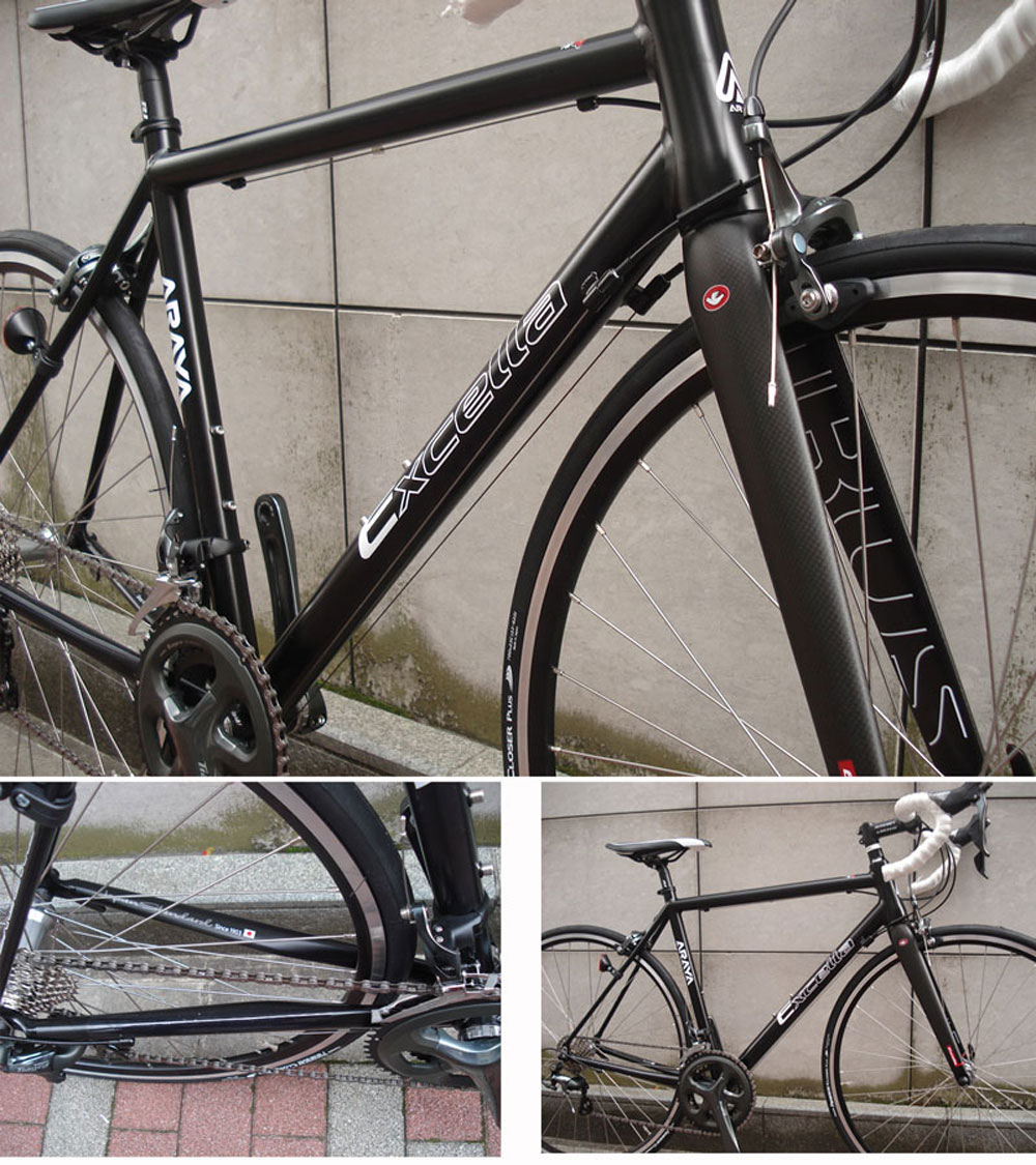 アラヤ ロードバイク EXR(エクセラ・レース) 2016年モデル 東京・銀座