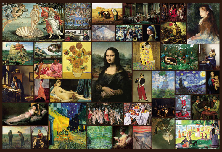 BEV-M81-562 絵画 名画セレクション 40 1000マイクロピース ビバリー