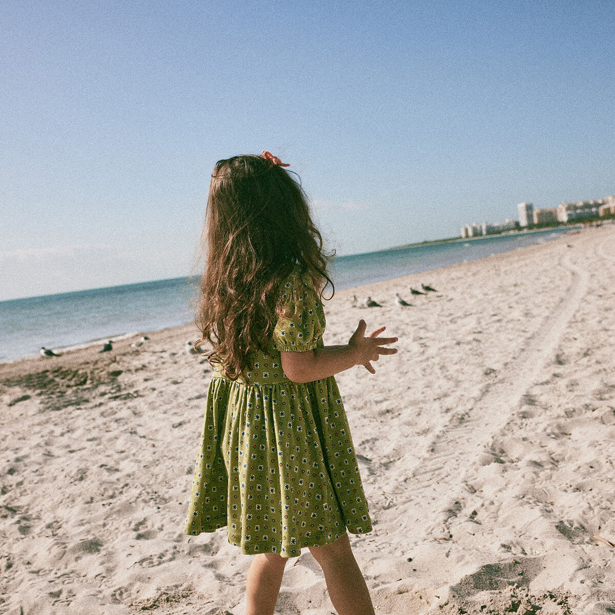 Junior Scout Dress in Camper Puff Star by Misha & Puff - Last Ones