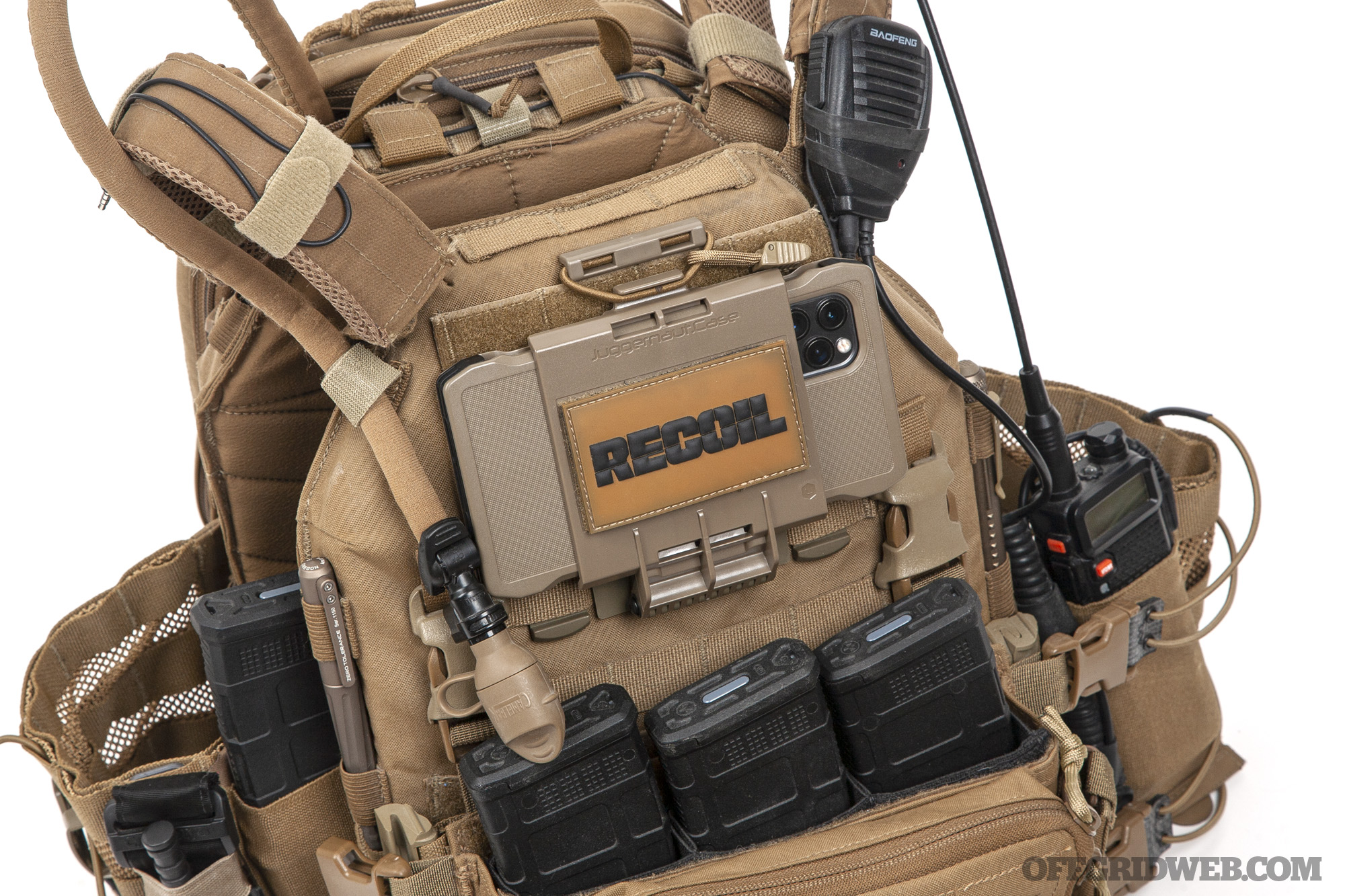 New: Juggernaut Case Plate Carrier Phone Mount 2.0 | RECOIL OFFGRID