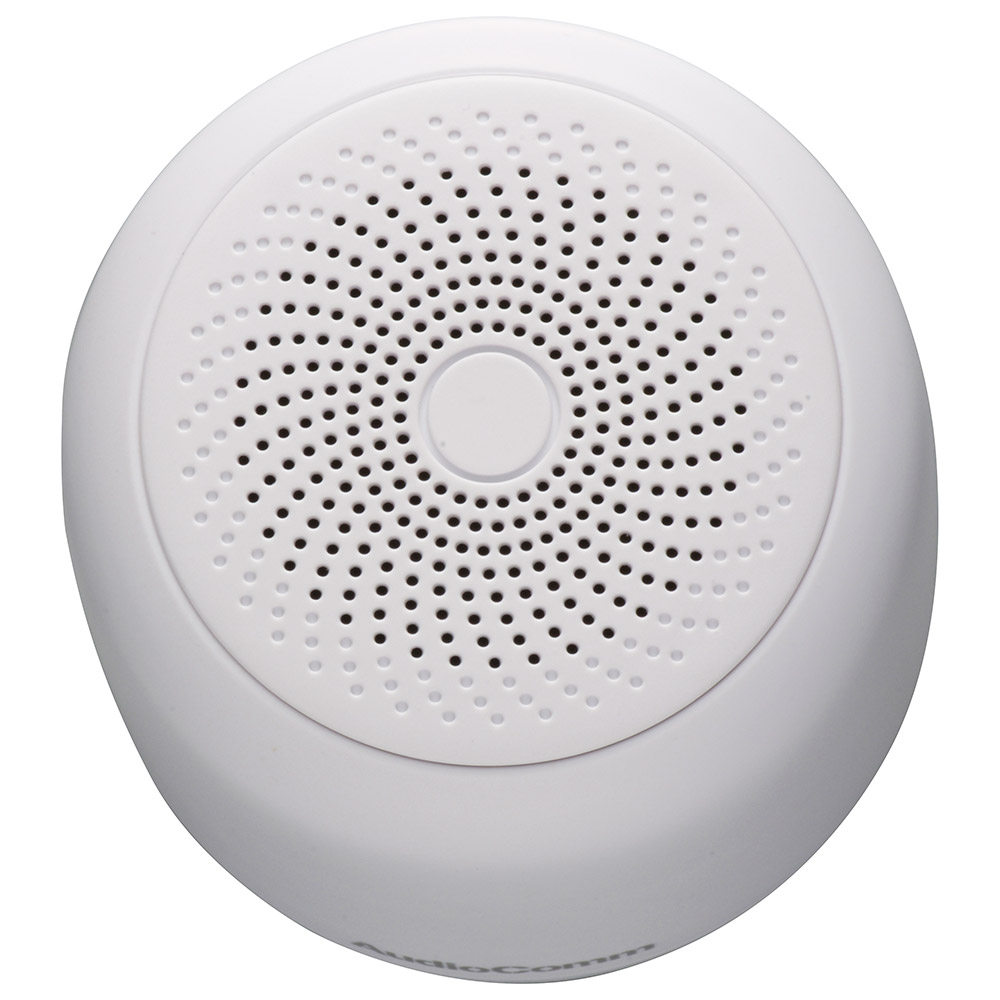 AudioCommワイヤレスラウンドスピーカー ホワイト [品番]03-2298｜株式