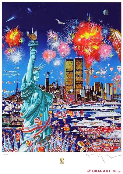 ヒロヤマガタ 自由の女神 | 絵画など美術品の販売と買取 | 東京・銀座