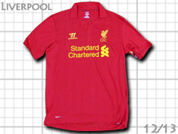 リバプール Warrior Liverpool Home 2012/13 ユニフォームショップ O.K.A.