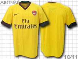 アーセナル 2010-2011 arsenal ユニフォームショップ O.K.A.フットボール