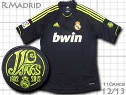 レアルマドリード 12/13 クラブ設立110周年 ユニフォームショップ real