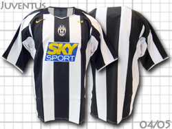 ユベントス 04/05 ホーム＆アウェイ 選手仕様やオフィシャルマーキング
