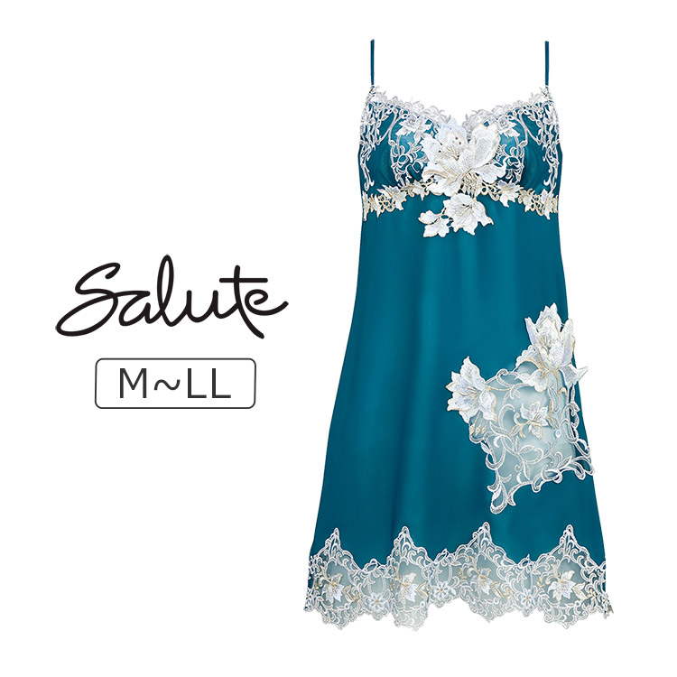 STJ212｜ワコール サルート 12G スリップ M/L/LL 下着・ランジェリーの