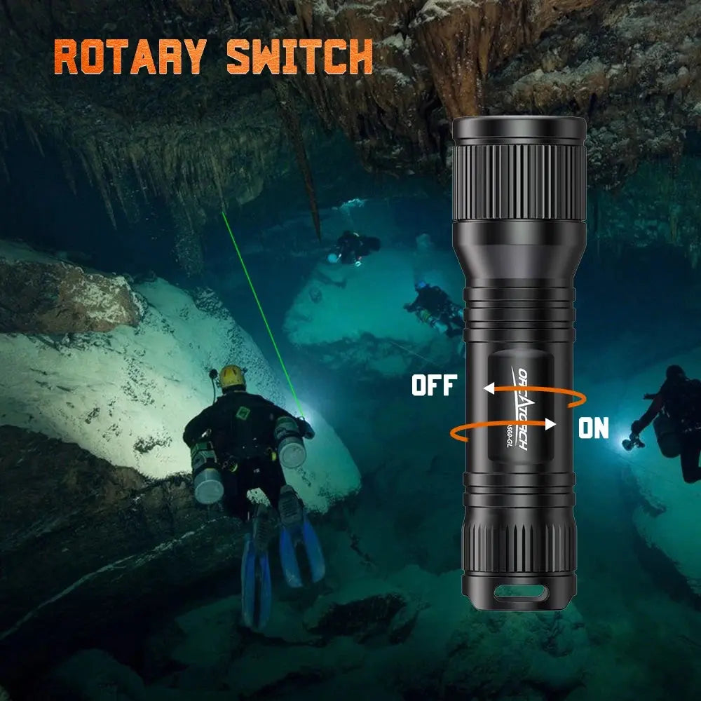 OrcaTorch D560-GL Diving Green Laser Only for Instructors and